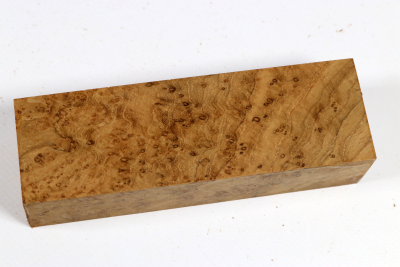 Knife Block Teak Burl - Teak0092