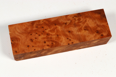 Knife Block Thuya Burl - ThujM1035