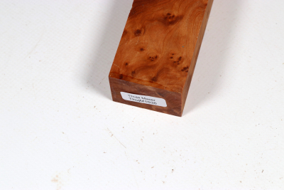 Messergriffblock Thuja Maser - ThujM1036