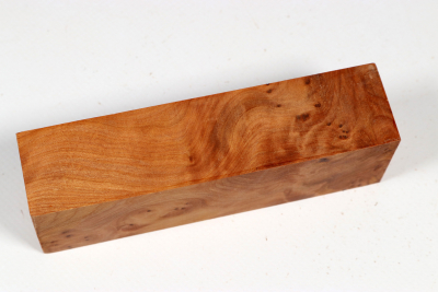 Messergriffblock Thuja Maser - ThujM1037