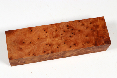 Messergriffblock Thuja Maser - ThujM1038