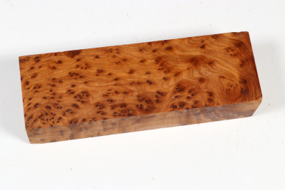 Messergriffblock Thuja Maser - ThujM1039