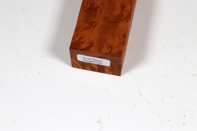Messergriffblock Thuja Maser - ThujM1047