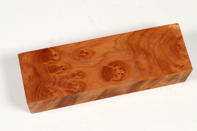 Knife Block Thuya Burl - ThujM1048