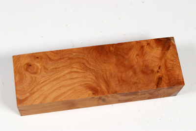 Messergriffblock Thuja Maser - ThujM1049