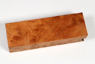 Messergriffblock Thuja Maser - ThujM1049