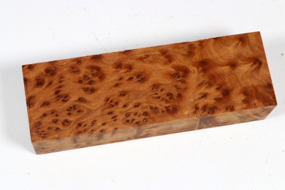Messergriffblock Thuja Maser - ThujM1050