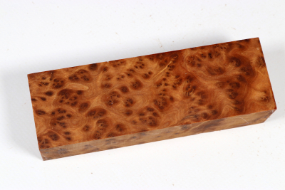 Messergriffblock Thuja Maser - ThujM1050
