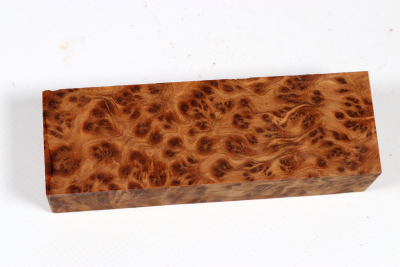 Messergriffblock Thuja Maser - ThujM1052