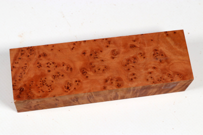 Messergriffblock Thuja Maser - ThujM1055