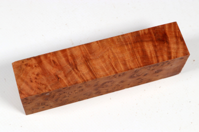 Messergriffblock Thuja Maser - ThujM1055