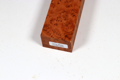 Messergriffblock Thuja Maser - ThujM1055