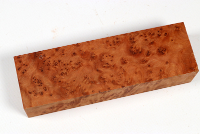 Messergriffblock Thuja Maser - ThujM1055