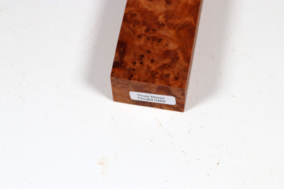 Messergriffblock Thuja Maser - ThujM1056