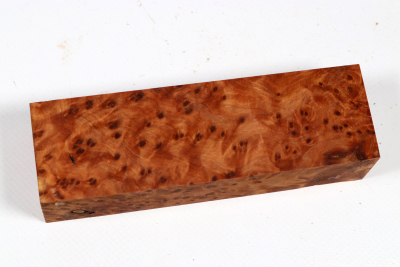 Messergriffblock Thuja Maser - ThujM1056