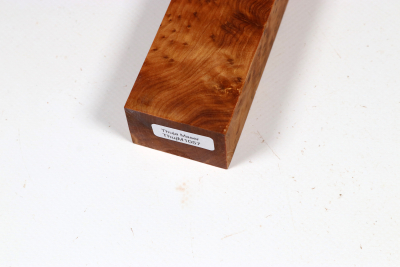 Knife Block Thuya Burl - ThujM1057