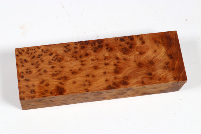 Knife Block Thuya Burl - ThujM1057