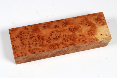 Knife Block Thuya Burl - ThujM1059