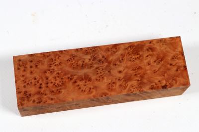Knife Block Thuya Burl - ThujM1059