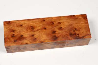 Messergriffblock Thuja Maser - ThujM1066