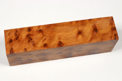 Messergriffblock Thuja Maser - ThujM1066