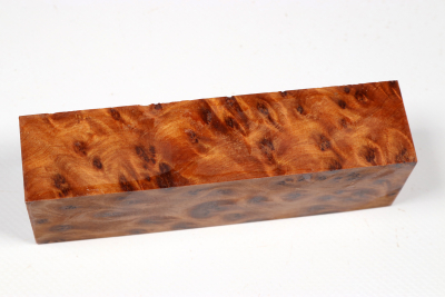 Messergriffblock Thuja Maser - ThujM1067