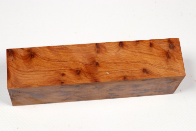 Messergriffblock Thuja Maser - ThujM1069