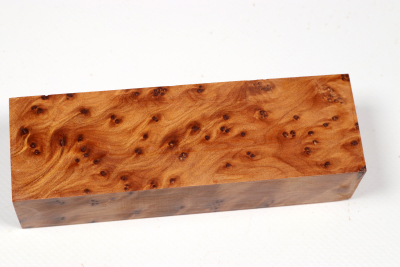 Messergriffblock Thuja Maser - ThujM1071