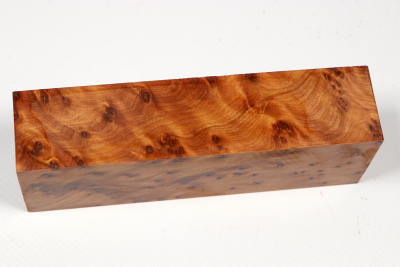 Messergriffblock Thuja Maser - ThujM1071