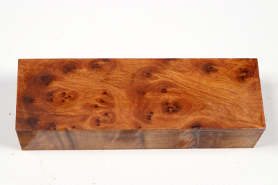 Knife Block Thuya Burl - ThujM1072