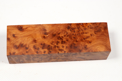 Knife Block Thuya Burl - ThujM1073