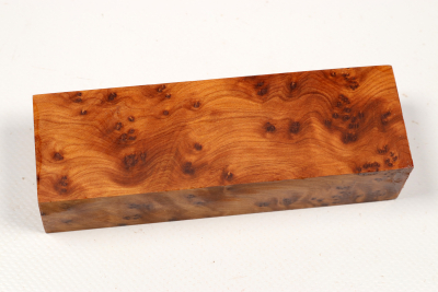 Messergriffblock Thuja Maser - ThujM1074