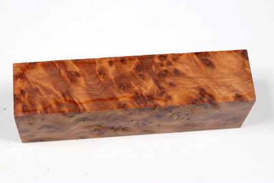 Messergriffblock Thuja Maser - ThujM1076