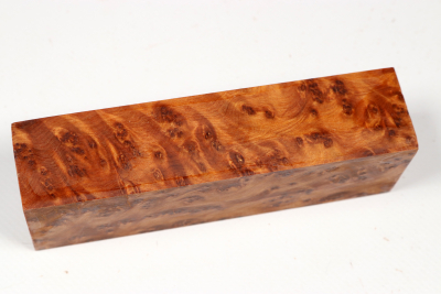 Messergriffblock Thuja Maser - ThujM1078