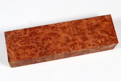 Knife Block Thuya Burl XL - ThujM1053 Knife Block Thuya Burl XL - ThujM1053