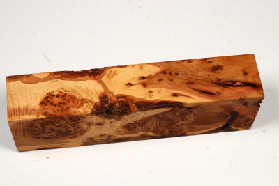 Knife Block Juniper Burl - Wach0521