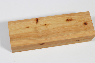 Messergriffblock Wacholder französisch - Wach0462