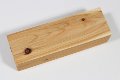 Messergriffblock Wacholder französisch - Wach0469