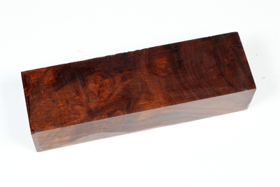 Knife Block Desert Ironwood Burl - WueM1981