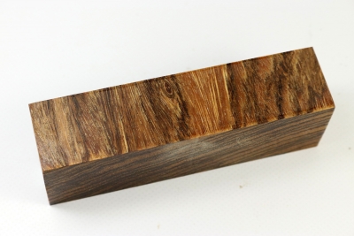 Messergriffblock Zebrano X-Cut stabilisiert - Stabi1146