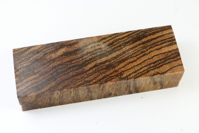 Messergriffblock Zebrano X-Cut stabilisiert - Stabi1146