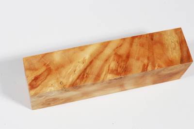 Knife Block Box Elder Maple Burl - EsAh0303