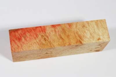 Knife Block Box Elder Maple Burl - EsAh0321