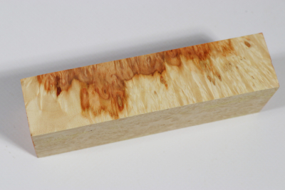 Knife Block Box Elder Maple Burl - EsAh0323