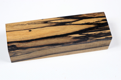 Messergriffblock schwarz-weiss Ebenholz - Sweben0750