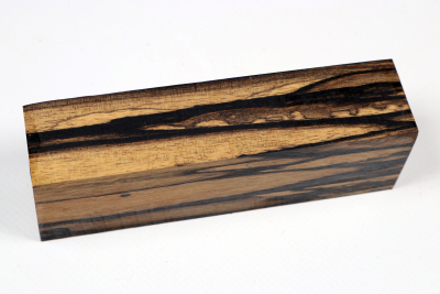 Messergriffblock schwarz-weiss Ebenholz - Sweben0750