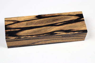 Messergriffblock schwarz-weiss Ebenholz - Sweben0762