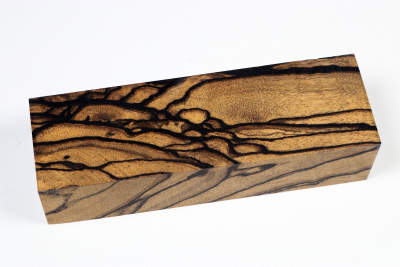 Messergriffblock schwarz-weiss Ebenholz - Sweben0768