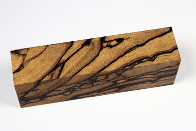 Messergriffblock schwarz-weiss Ebenholz - Sweben0768