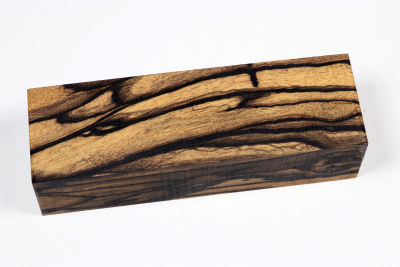 Messergriffblock schwarz-weiss Ebenholz - Sweben0769